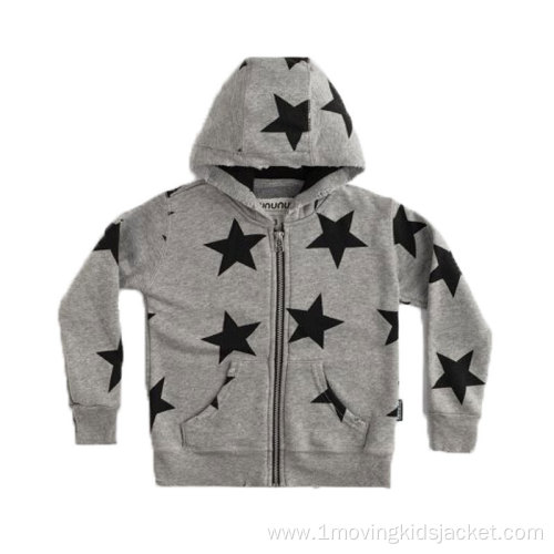 Children's Zip Hooded Top